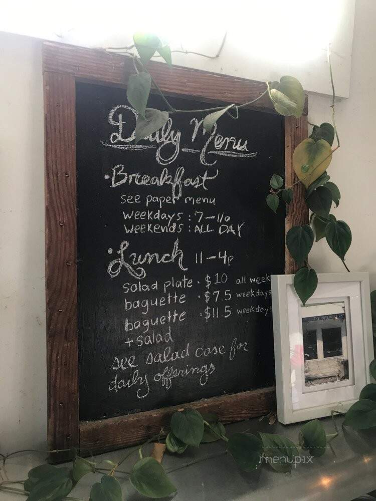 The Harbinger Cafe and Bakery - Charleston, SC menu_pic