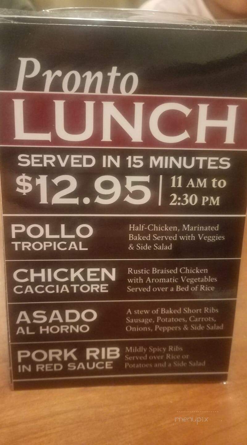 Asado Argentinian Grill - Orem, UT menu_pic