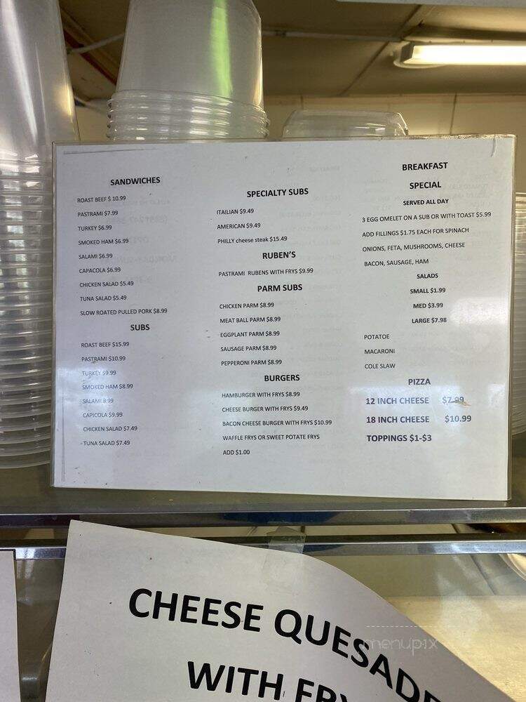 Hitz Deli & Catering - Saugerties, NY menu_pic