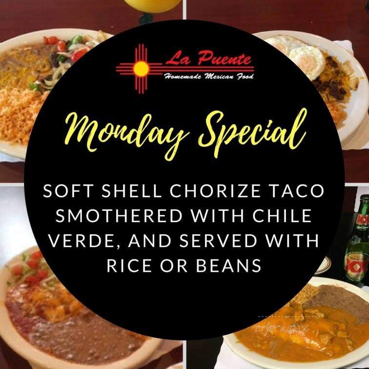 La Puente - West Jordan, UT menu_pic
