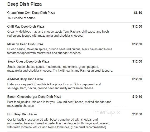 Vito's Pizza and Subs - Whitehouse, OH menu_pic