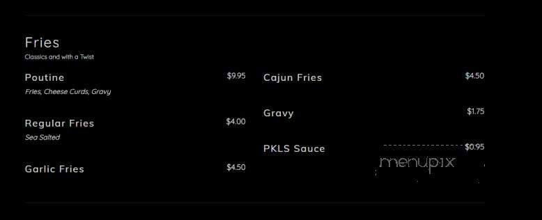 PKLS Burgers - Sechelt, BC menu_pic