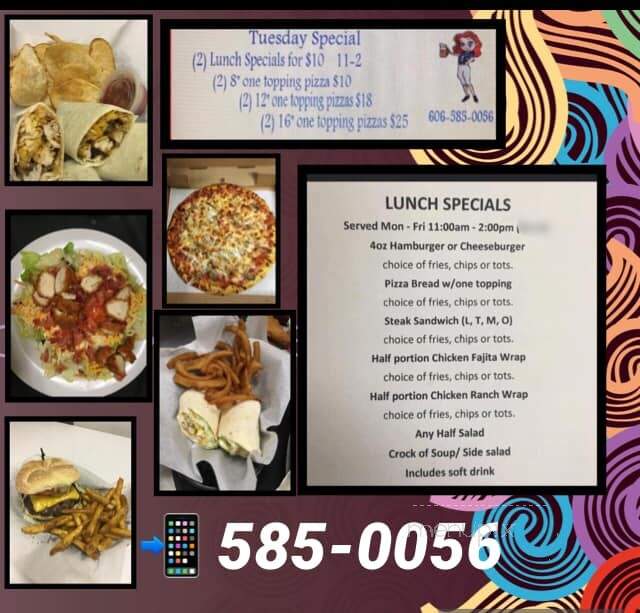 Reds Place - Ashland, KY menu_pic
