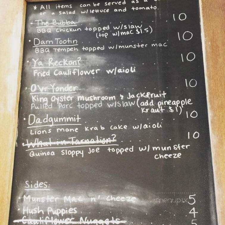 The Silver Cow - Jacksonville, FL menu_pic