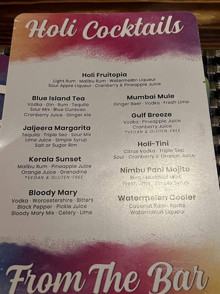 Holi Indian Grill - Panama City, FL