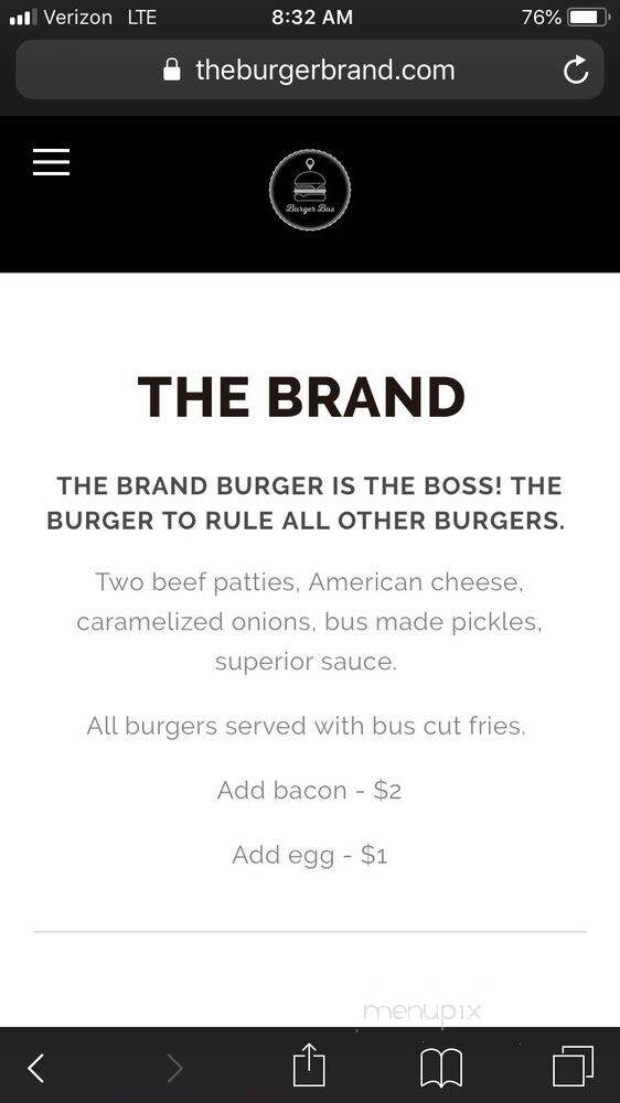 Burger Bus - Marquette, MI