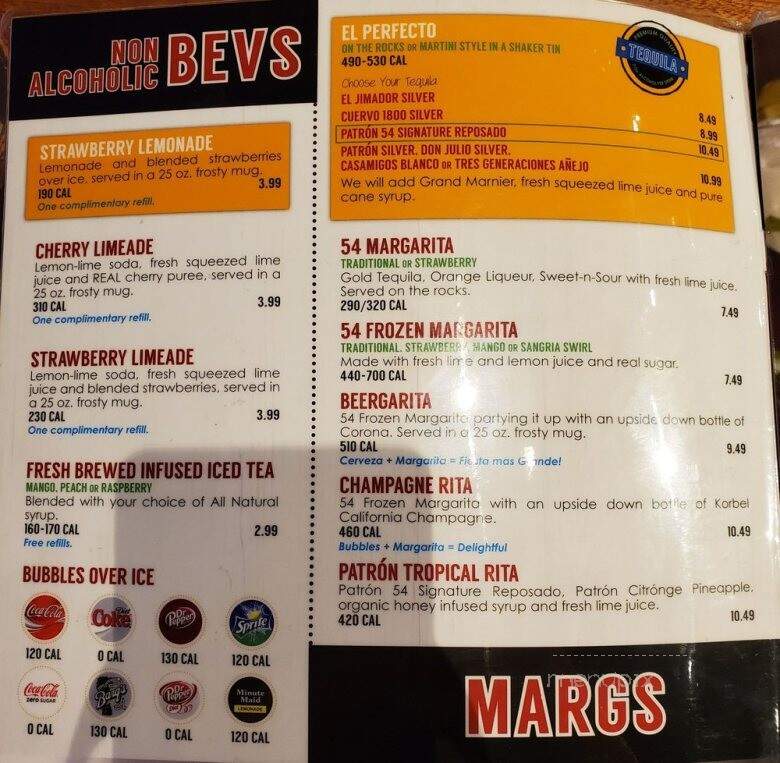 54th Street Restaurant And Drafthouse - Euless, TX menu_pic