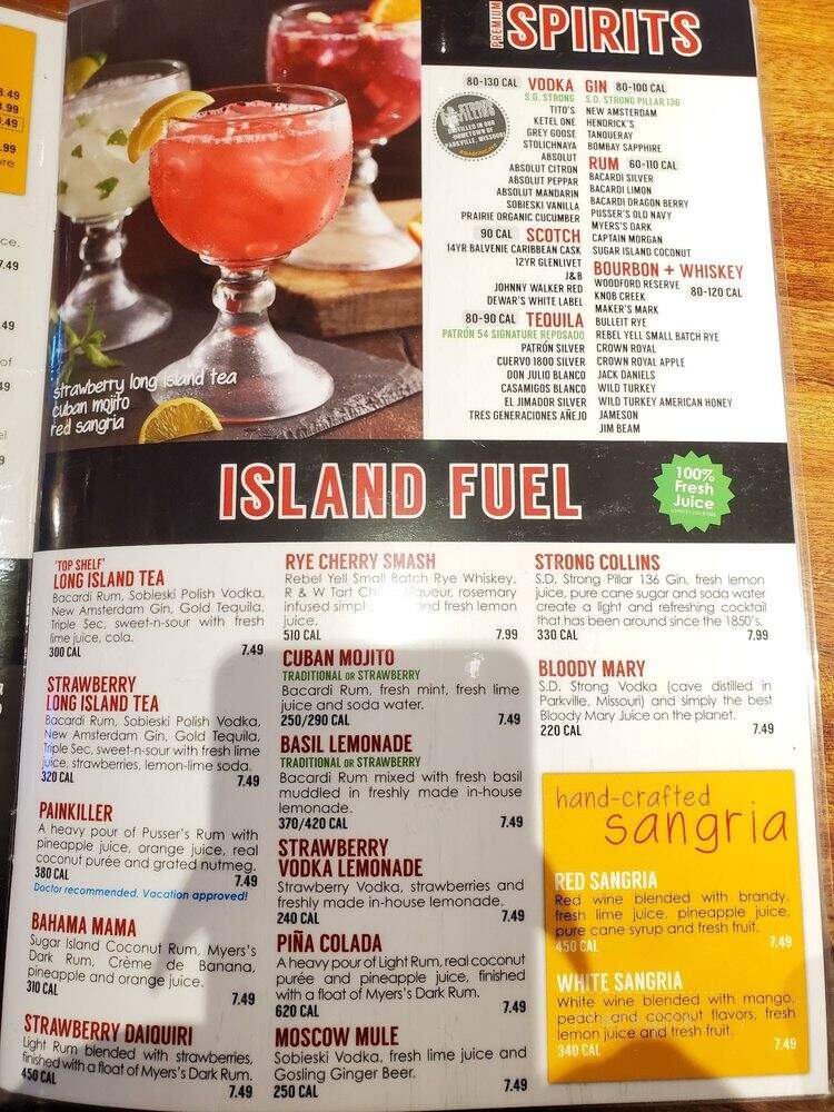54th Street Restaurant And Drafthouse - Euless, TX menu_pic