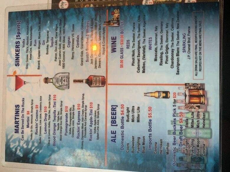 Rockin Crab - Stockbridge, GA menu_pic