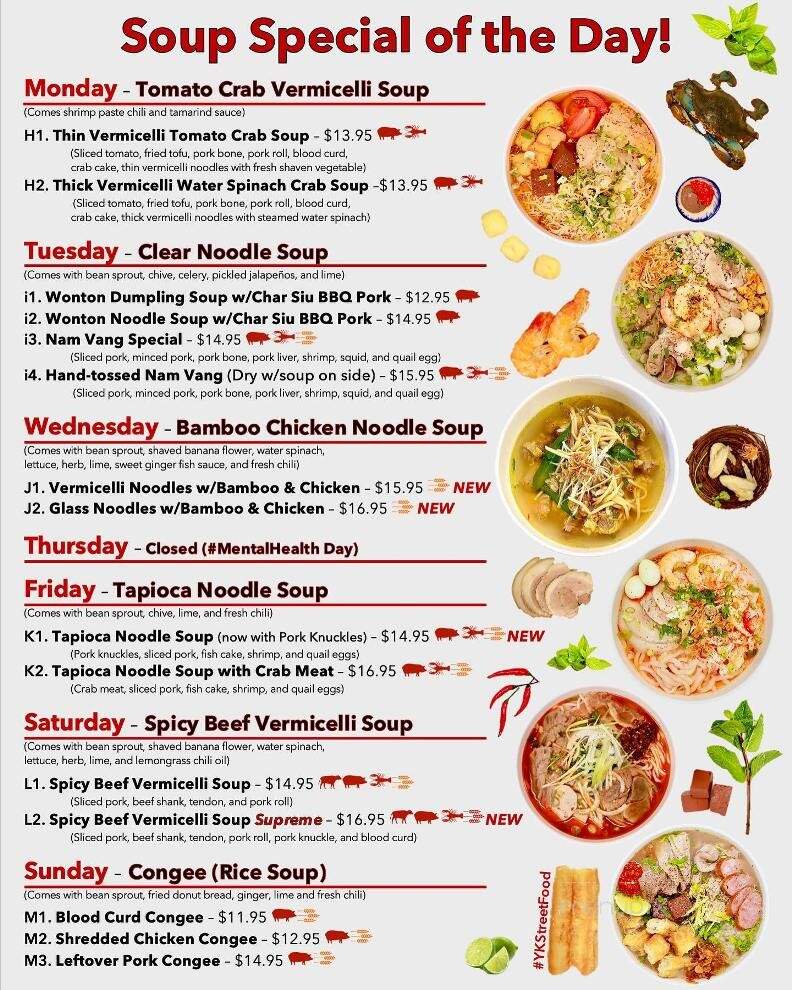 Yen's Kitchen - Lake Worth, FL menu_pic
