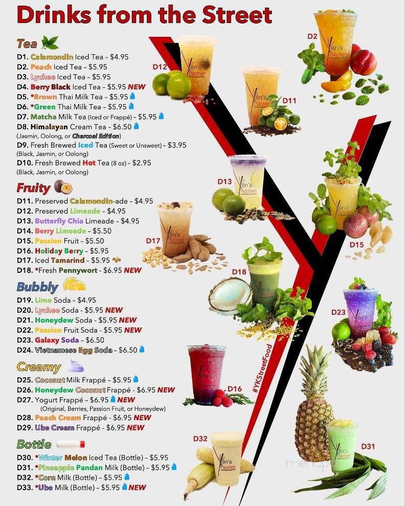 Yen's Kitchen - Lake Worth, FL menu_pic