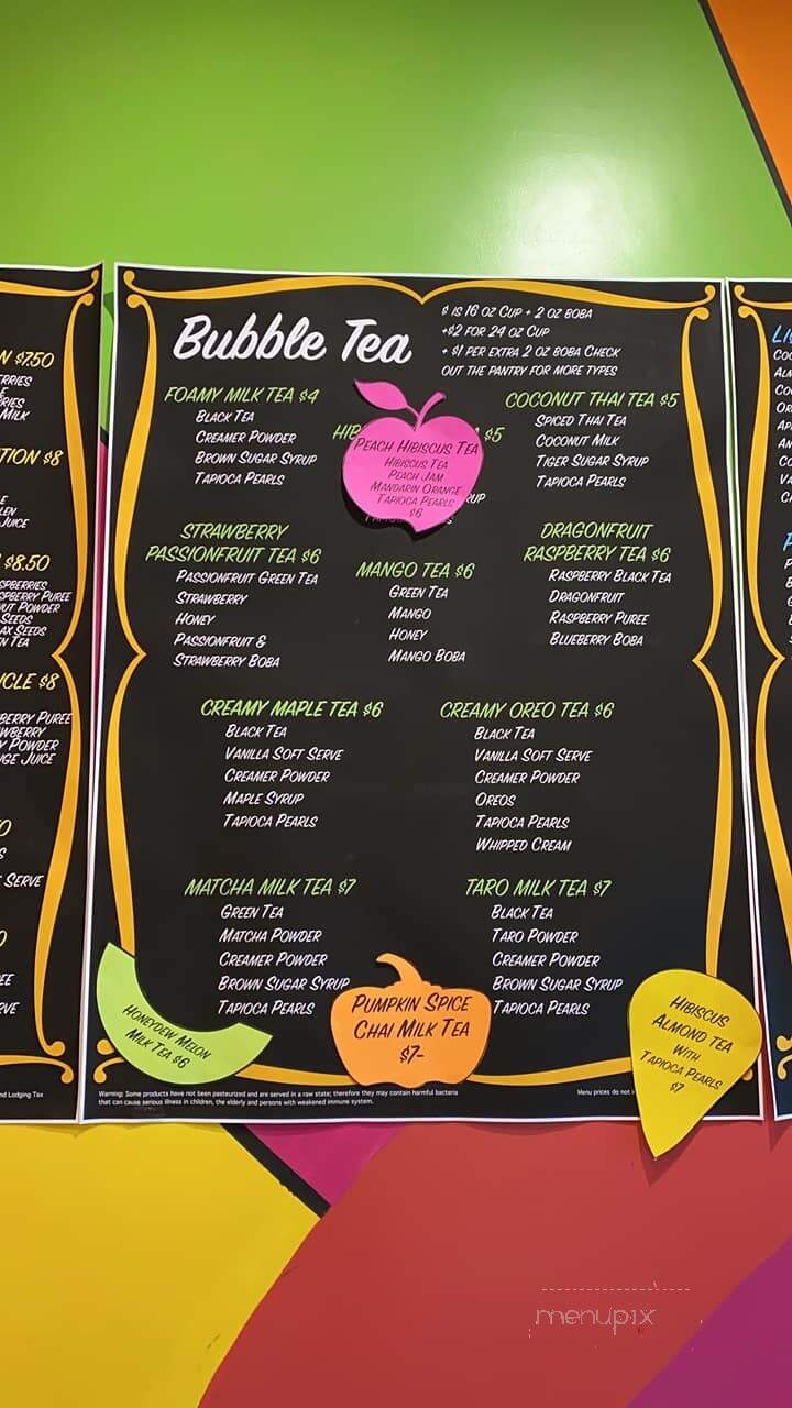 MOJO-JOMO - BERLIN, VT menu_pic