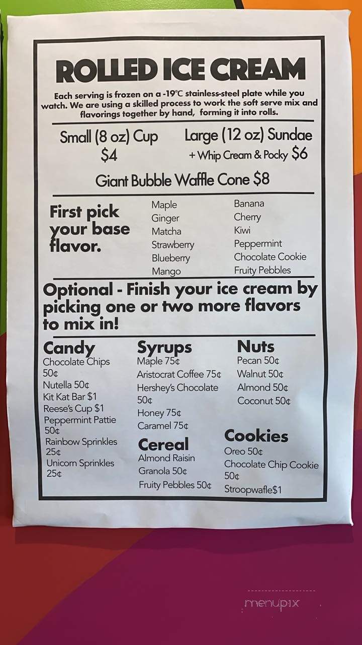 MOJO-JOMO - BERLIN, VT menu_pic