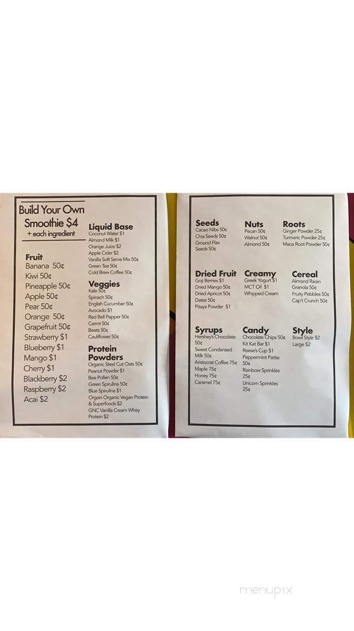 MOJO-JOMO - BERLIN, VT menu_pic