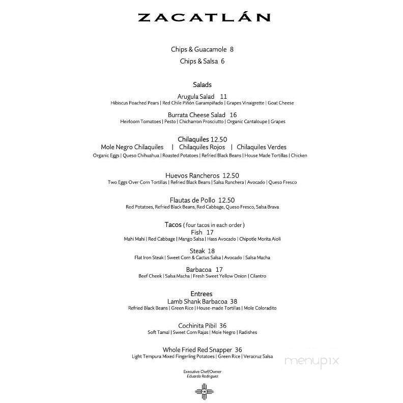 Zacatlan Restaurant - Santa fe, NM