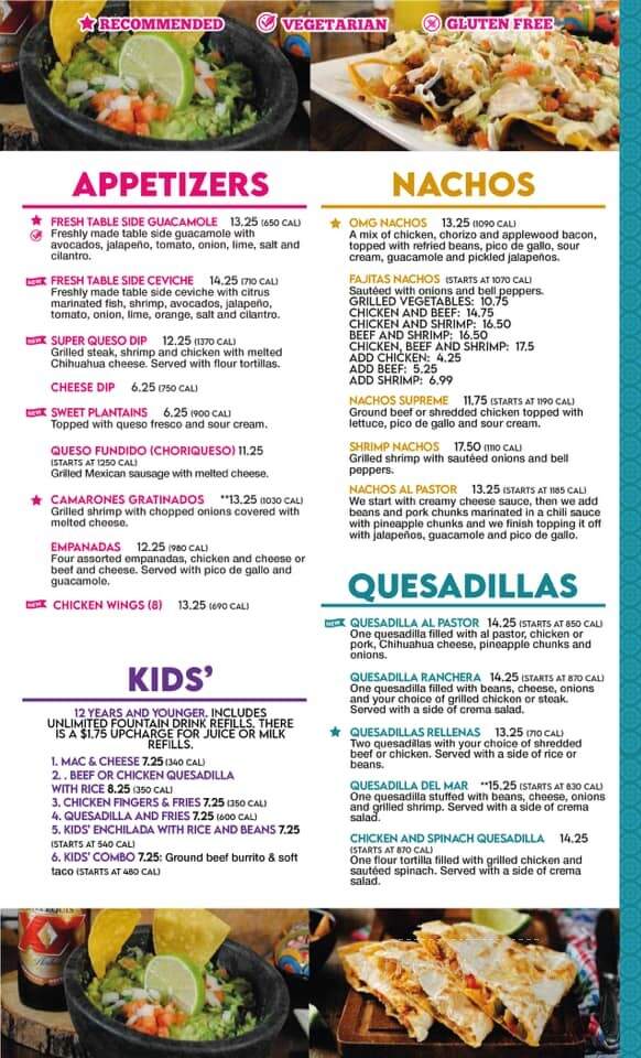 Plaza Azteca Restaurantes Mexicanos - York, PA menu_pic