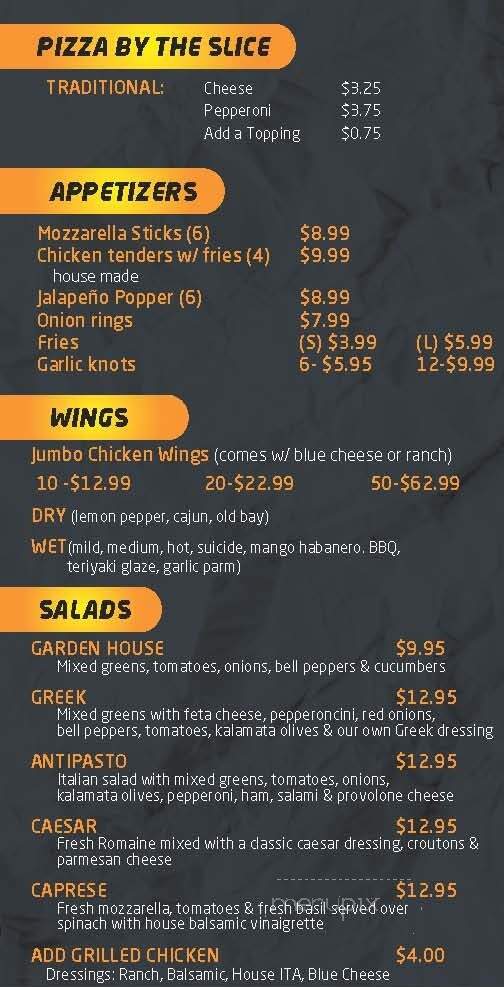 321 Go Pizza - Satellite Beach, FL menu_pic