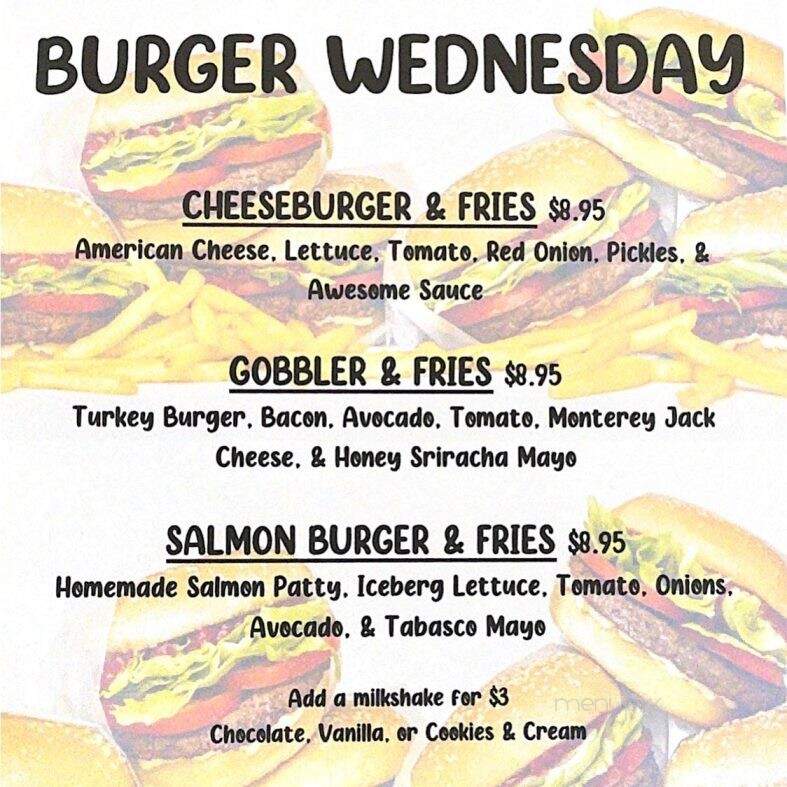 Salty Cow - West Chester, PA menu_pic