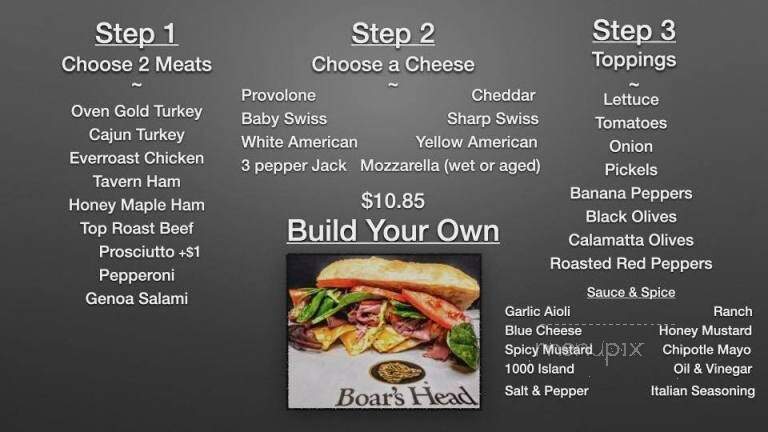 Salvatore's Prime Sandwiches - Sanford, FL menu_pic