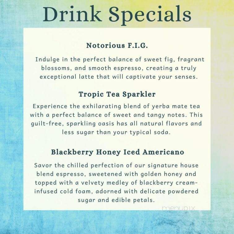 King's Gambit Coffee - Belvidere, NJ menu_pic