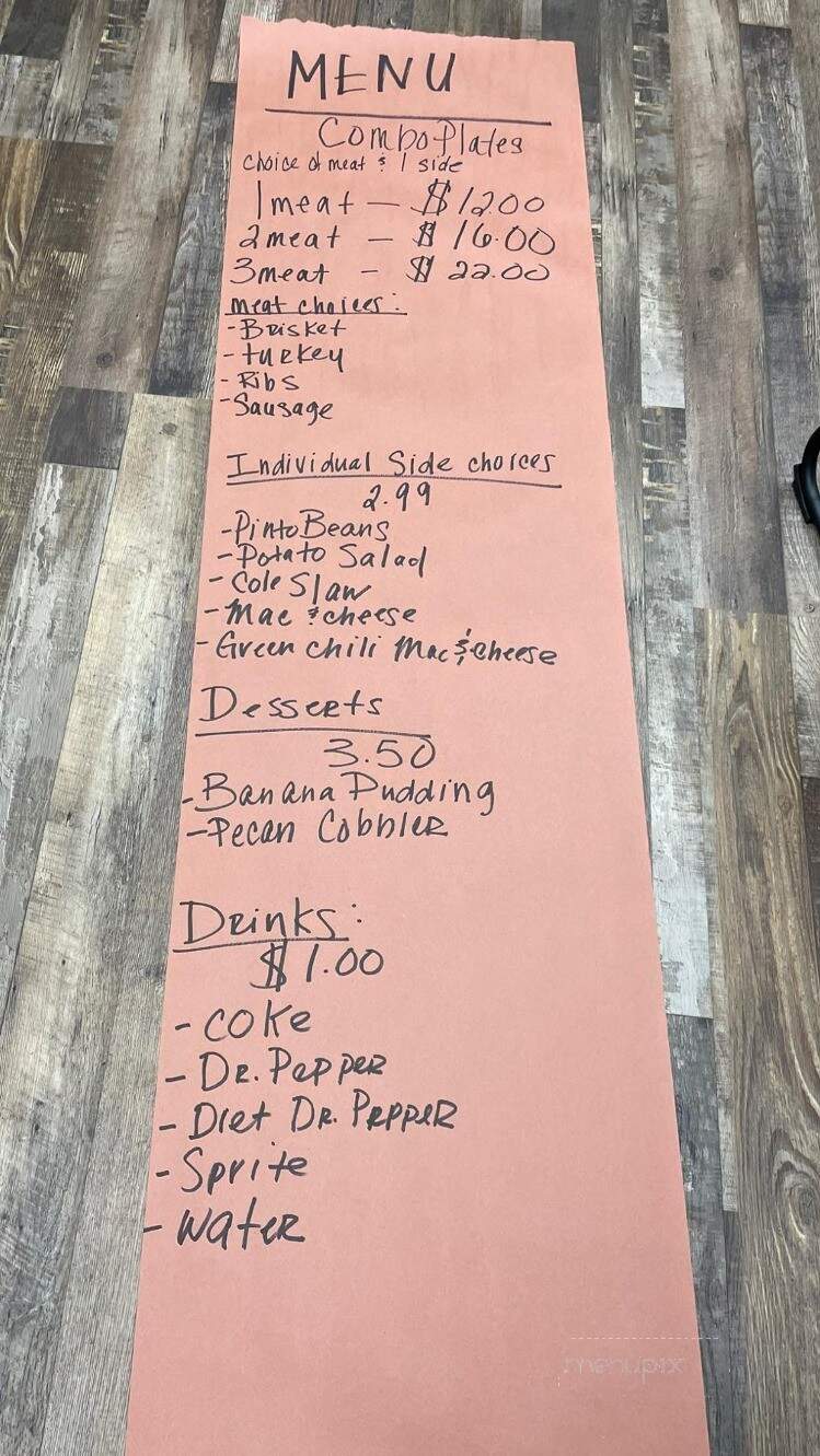 Boomerang BBQ - Lubbock, TX menu_pic