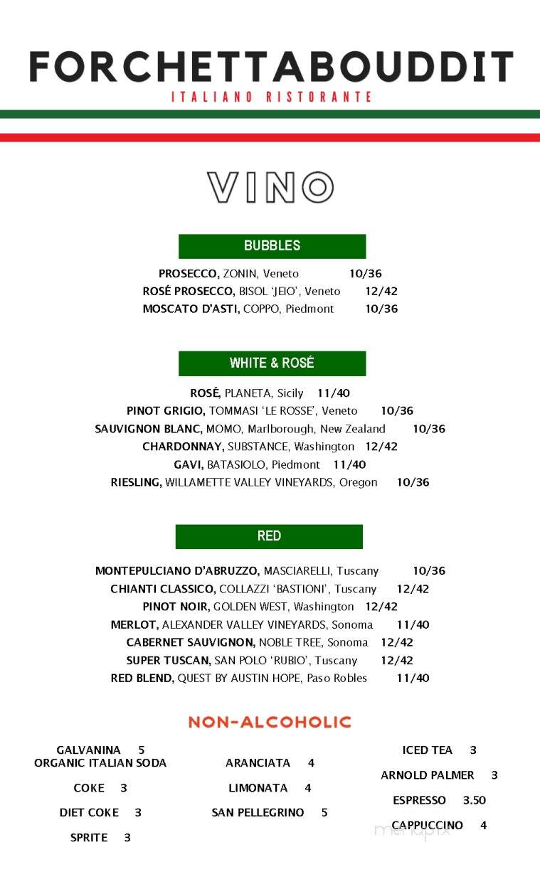 Forchettabouddit - Encinitas, CA menu_pic