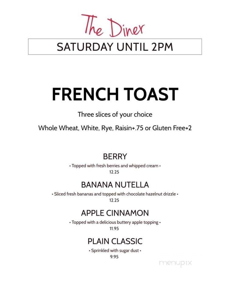 The Diner - Lloydminster, AB menu_pic