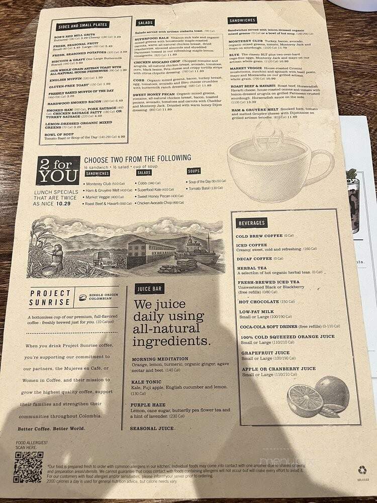 First Watch - Springfield, PA menu_pic