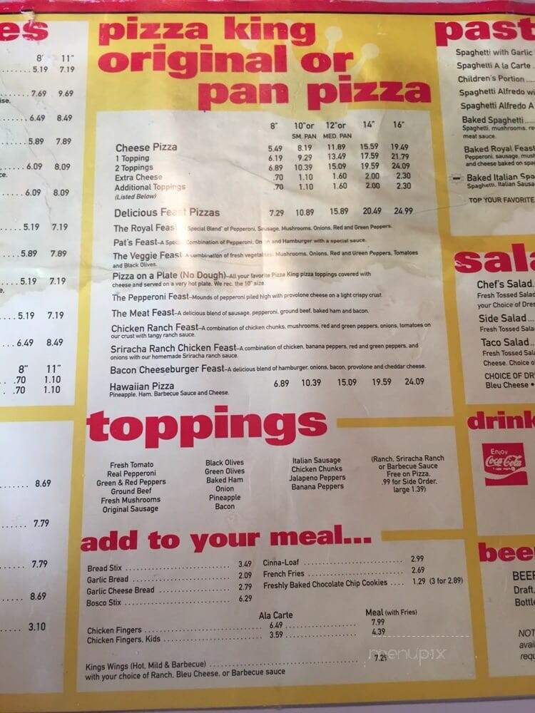 Pizza King - Syracuse, IN