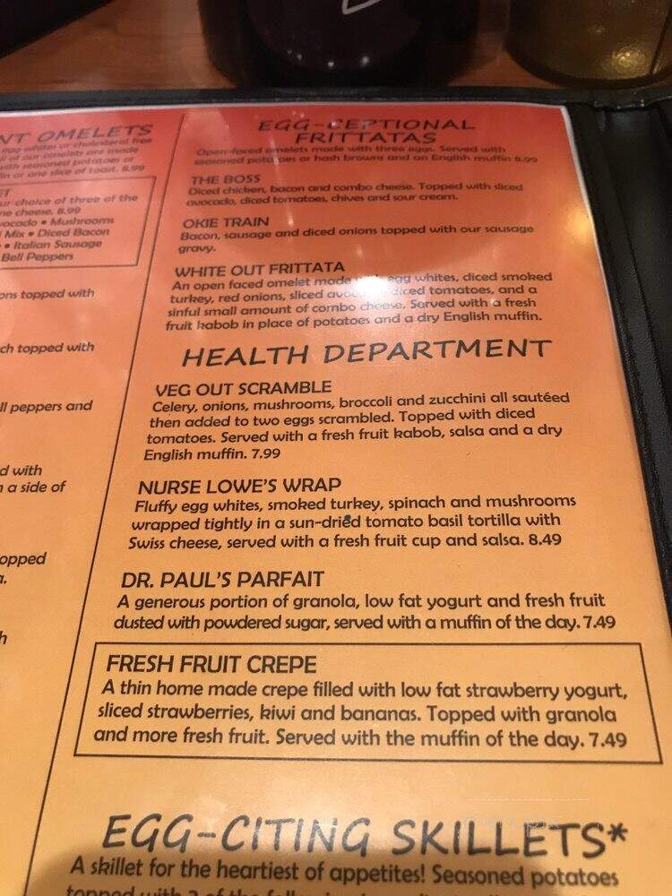 Egg It On Cafe - Broken Arrow, OK menu_pic