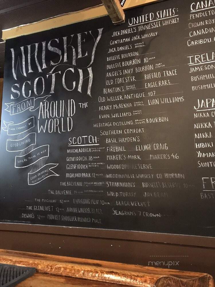 Birch & Barley - Pullman, WA menu_pic