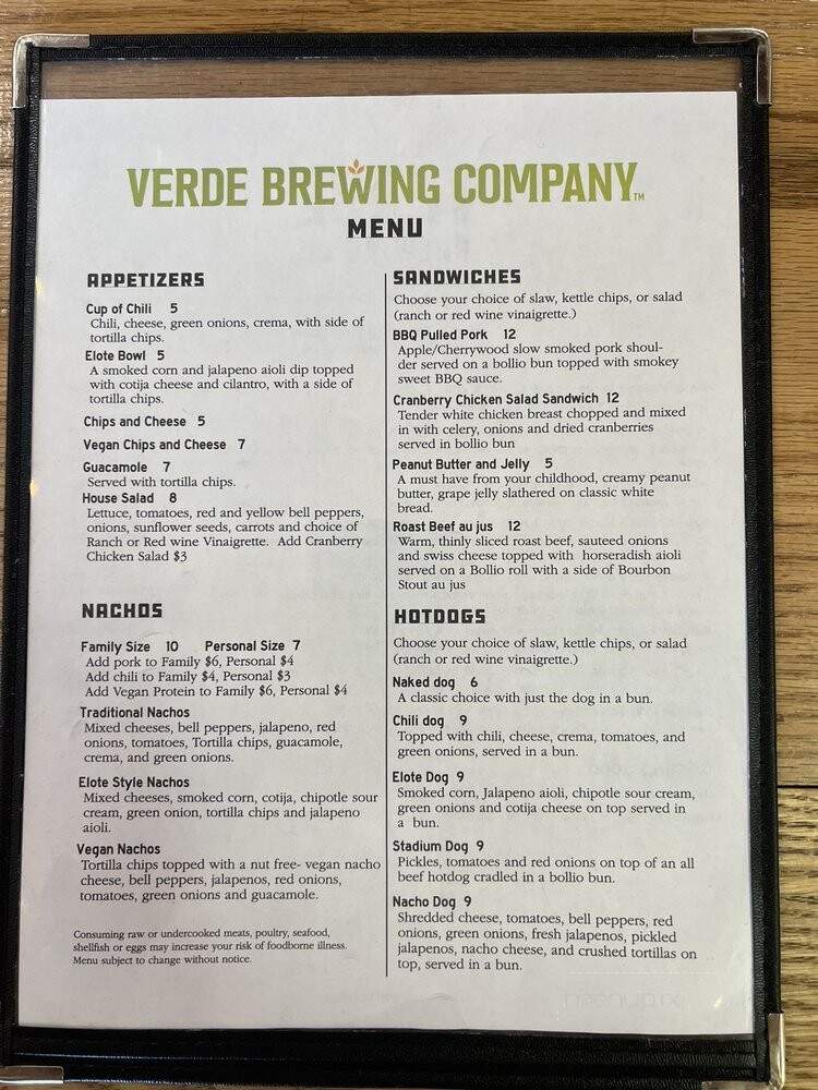 Verde Brewing Company - Camp Verde, AZ