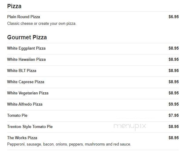 Gabriela Tomato Pie - Bristol, PA menu_pic