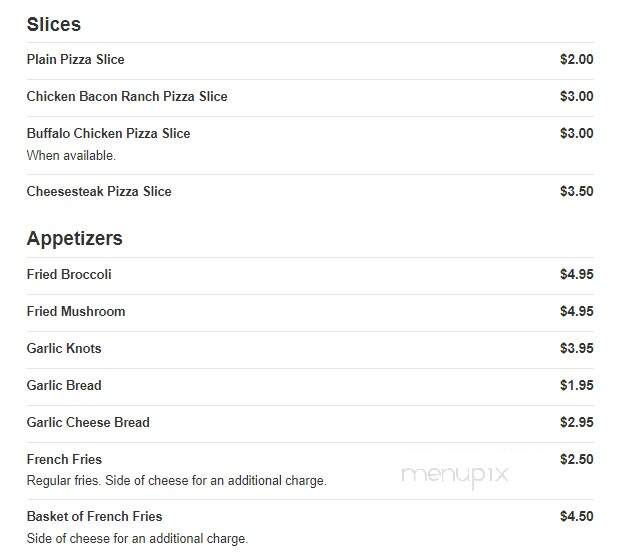 Gabriela Tomato Pie - Bristol, PA menu_pic