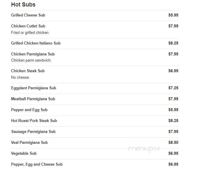 Gabriela Tomato Pie - Bristol, PA menu_pic