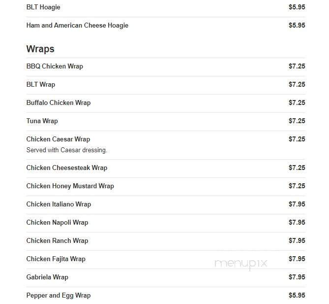 Gabriela Tomato Pie - Bristol, PA menu_pic