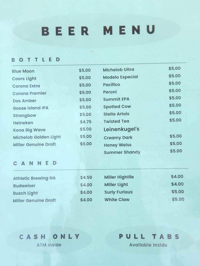 Point St Croix Marina - Prescott, WI menu_pic