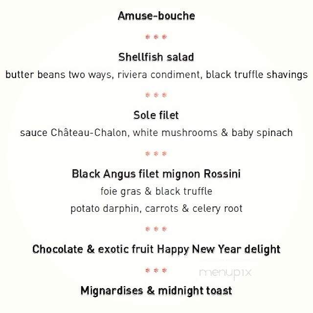 Benoit - New York, NY menu_pic