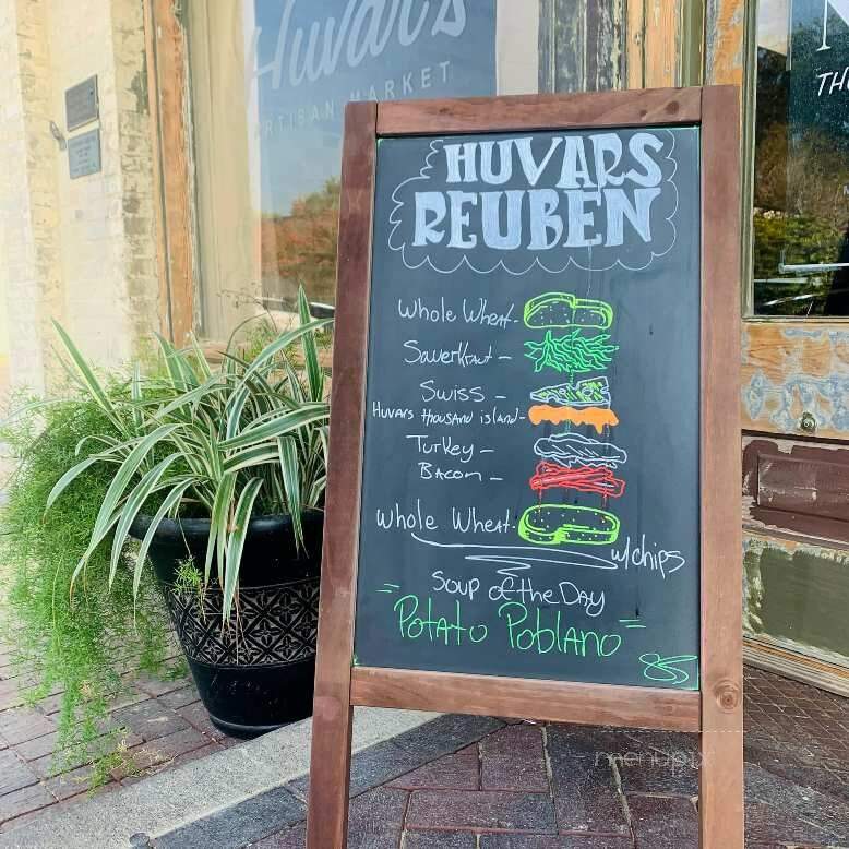 Huvar's Artisan Market - Victoria, TX menu_pic