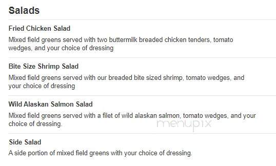 Captain D's Seafood - Greeneville, TN menu_pic