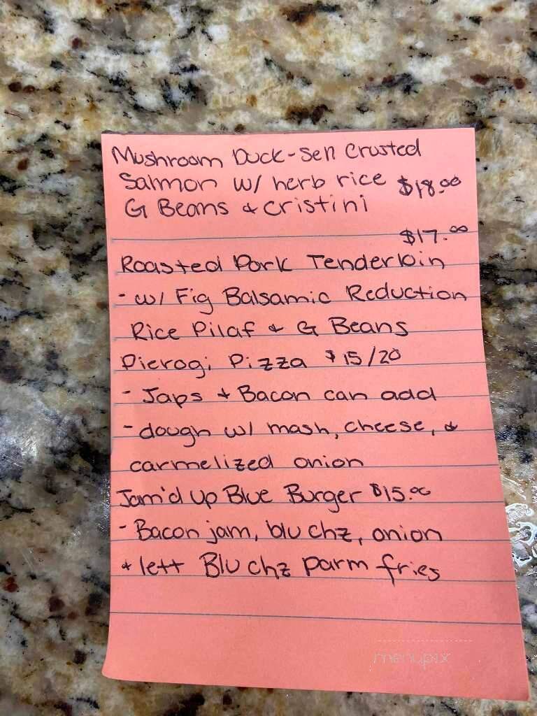 Westwood Bar and Grill - West Mifflin, PA menu_pic