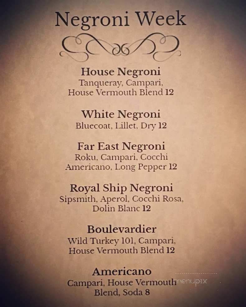 Acacia - Pittsburgh, PA menu_pic