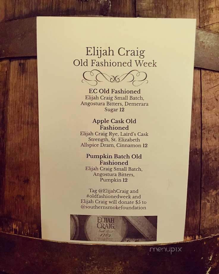 Acacia - Pittsburgh, PA menu_pic
