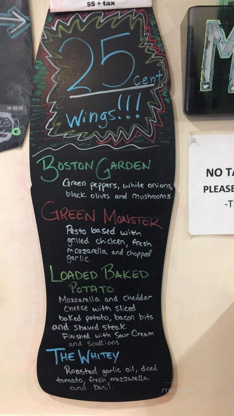 Boston Brothers Pizzeria - Conway, NH menu_pic