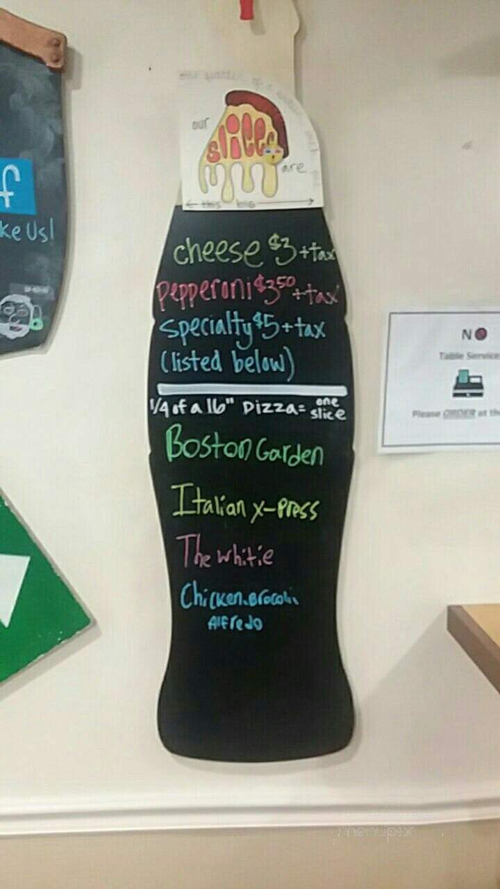 Boston Brothers Pizzeria - Conway, NH menu_pic