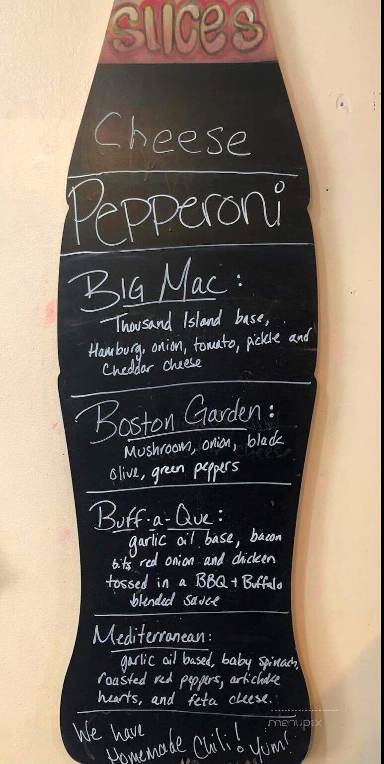 Boston Brothers Pizzeria - Conway, NH menu_pic