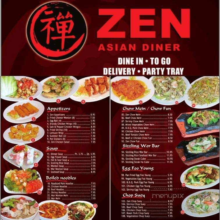 Zen Asian Diner - Visalia, CA