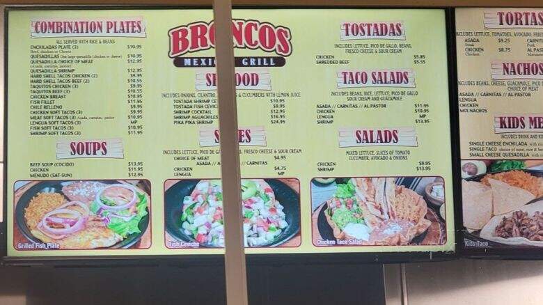 Broncos Grill Express - Covina, CA menu_pic