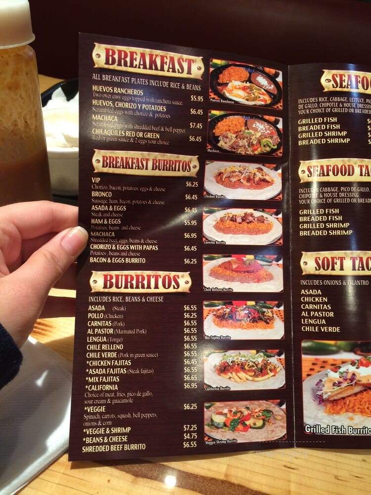 Broncos Grill Express - Covina, CA menu_pic