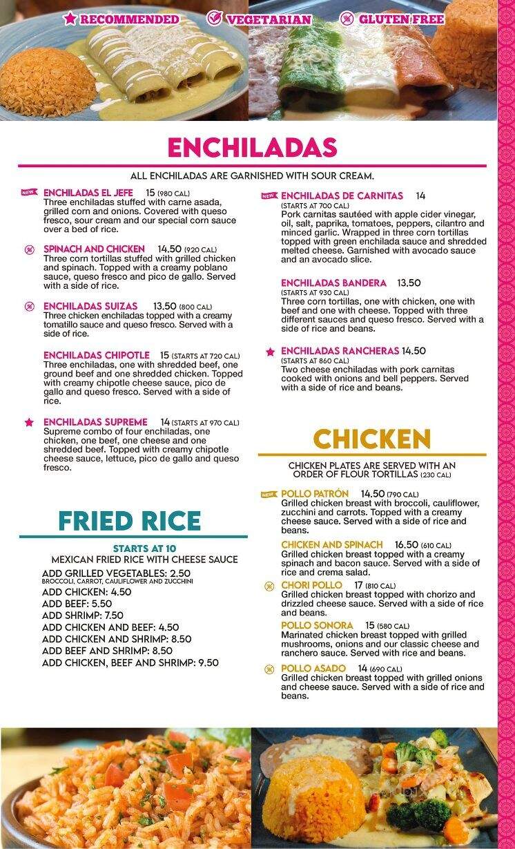 Plaza Azteca - Kill Devil Hills, NC menu_pic